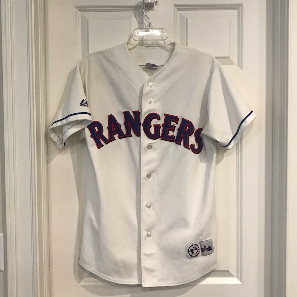Men’s Majestic Texas Rangers Jersey